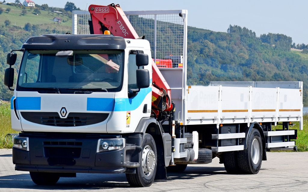 Renault Premium 310 DXI* FASSI F130AC.23+FUNK* TOP Renault Premium 310 DXI* FASSI F130AC.23+FUNK* TOP - Camion grue, Camion plateau: photos 3 Renault Premium 310 DXI* FASSI F130AC.23+FUNK* TOP Renault Premium 310 DXI* FASSI F130AC.23+FUNK* TOP - Camion grue, Camion plateau: photos 3