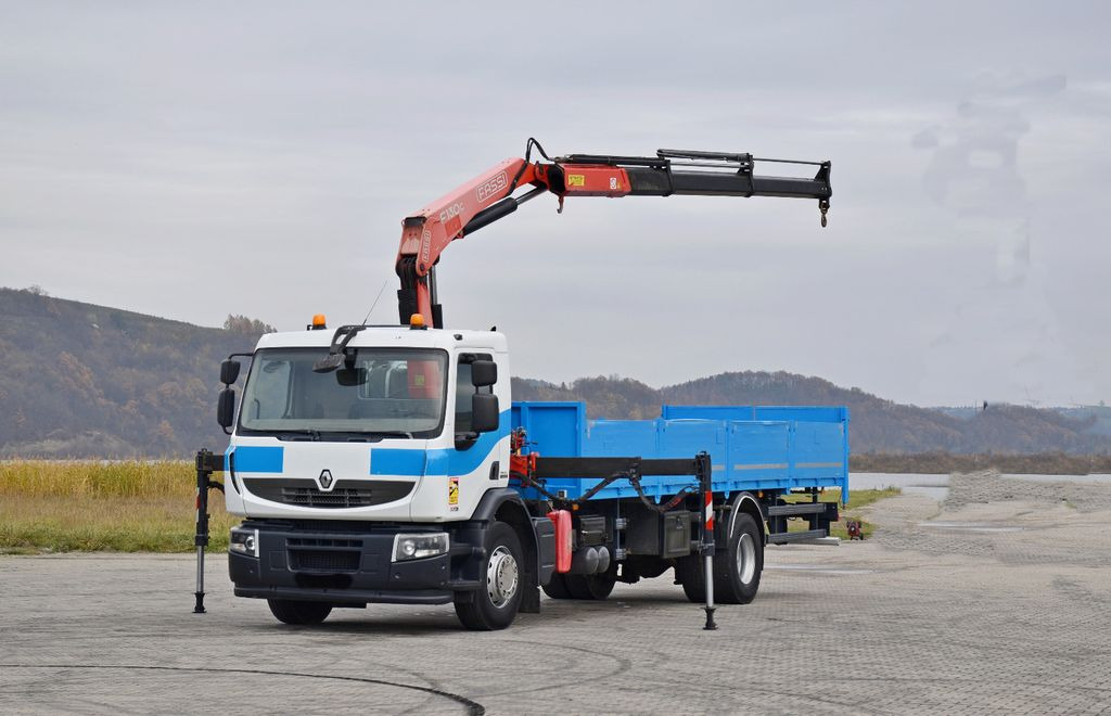 Renault Premium 320 DXI* FASSI F130AC.23 * FUNK * TOP - Camion grue, Camion plateau: photos 2 Renault Premium 320 DXI* FASSI F130AC.23 * FUNK * TOP - Camion grue, Camion plateau: photos 2