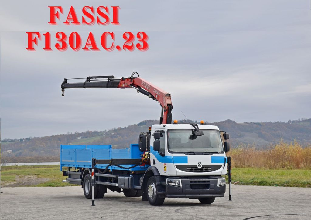 Renault Premium 320 DXI* FASSI F130AC.23 * FUNK * TOP - Camion grue, Camion plateau: photos 1 Renault Premium 320 DXI* FASSI F130AC.23 * FUNK * TOP - Camion grue, Camion plateau: photos 1