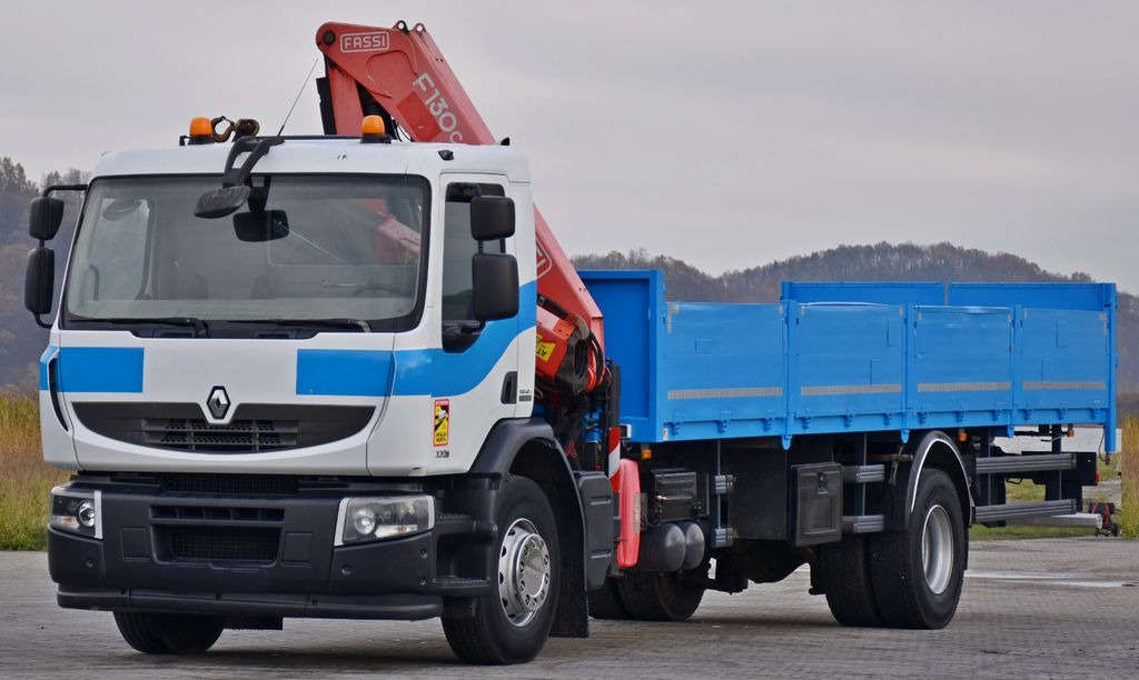 Renault Premium 320 DXI* FASSI F130AC.23 * FUNK * TOP - Camion grue, Camion plateau: photos 4 Renault Premium 320 DXI* FASSI F130AC.23 * FUNK * TOP - Camion grue, Camion plateau: photos 4