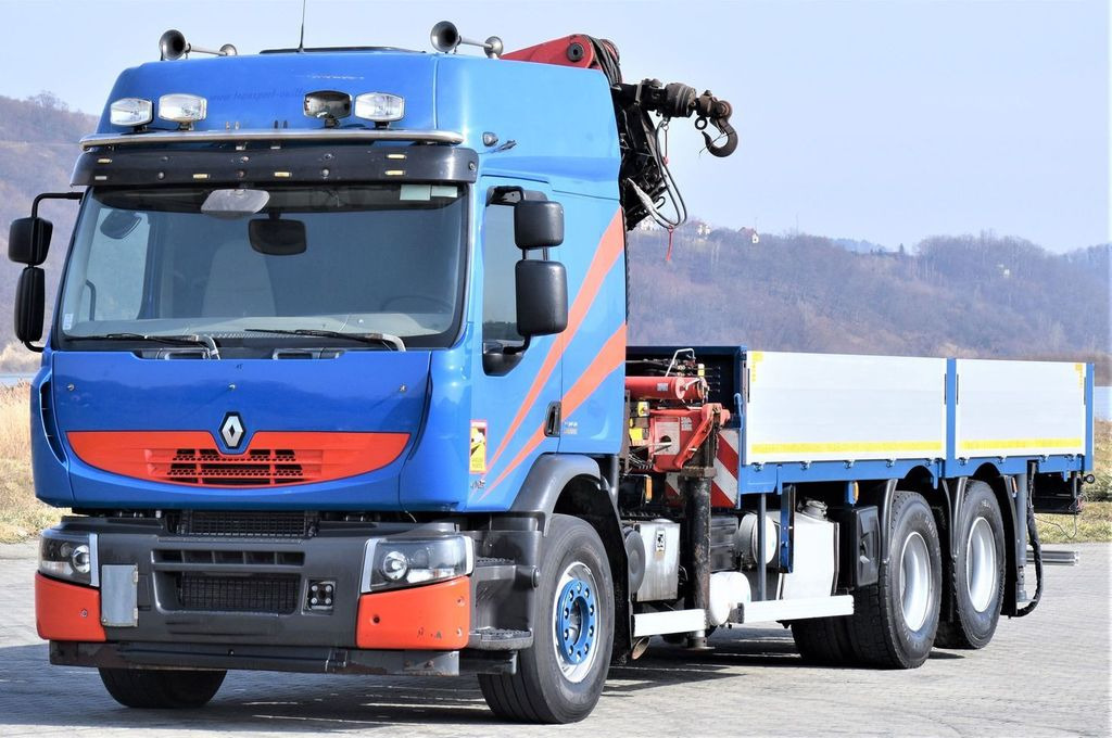 Renault Premium 410* PRITSCHE 6,50m *PK 32080/FUNK* TOP - Camion grue, Camion plateau: photos 4 Renault Premium 410* PRITSCHE 6,50m *PK 32080/FUNK* TOP - Camion grue, Camion plateau: photos 4