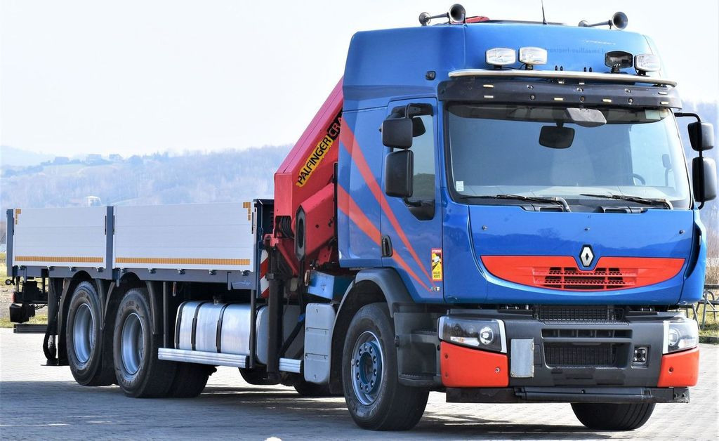 Renault Premium 410* PRITSCHE 6,50m *PK 32080/FUNK* TOP - Camion grue, Camion plateau: photos 3 Renault Premium 410* PRITSCHE 6,50m *PK 32080/FUNK* TOP - Camion grue, Camion plateau: photos 3