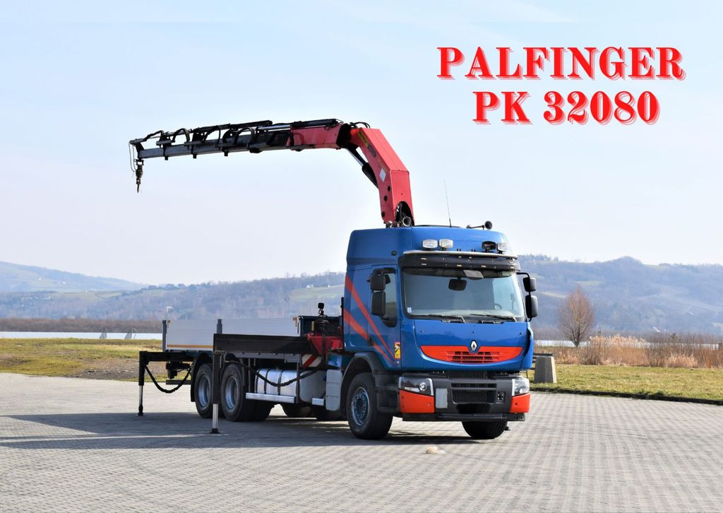 Renault Premium 410* PRITSCHE 6,50m *PK 32080/FUNK* TOP Renault Premium 410* PRITSCHE 6,50m *PK 32080/FUNK* TOP - Camion grue, Camion plateau: photos 1 Renault Premium 410* PRITSCHE 6,50m *PK 32080/FUNK* TOP Renault Premium 410* PRITSCHE 6,50m *PK 32080/FUNK* TOP - Camion grue, Camion plateau: photos 1