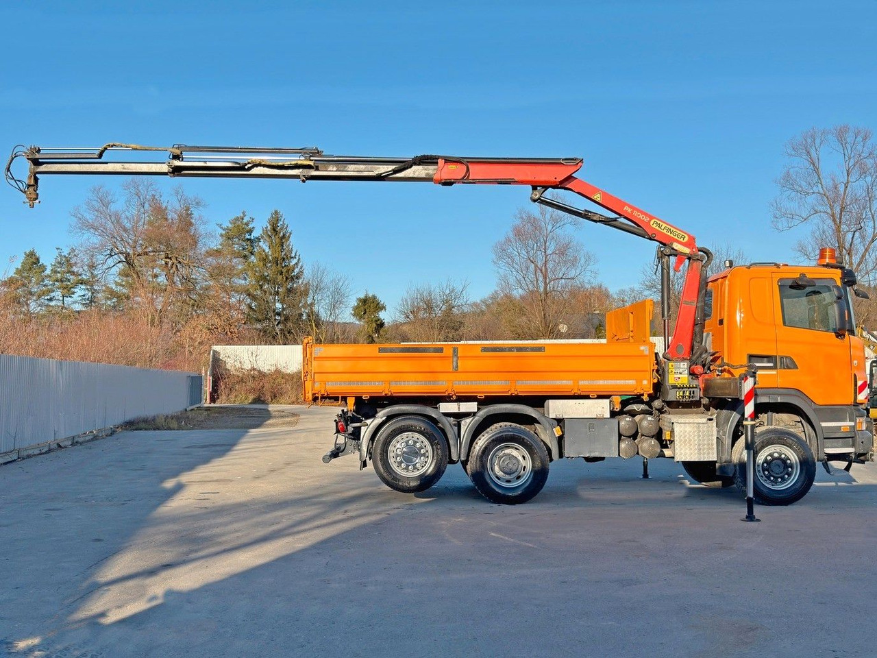 Scania G 360 * KIPPER 4,60m * PALFINGER PK 11002/ 6x6 - Camion grue: photos 5 Scania G 360 * KIPPER 4,60m * PALFINGER PK 11002/ 6x6 - Camion grue: photos 5