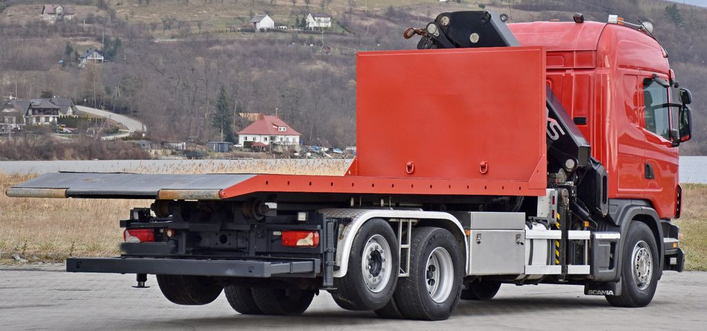 Camion grue, Camion ampliroll Scania G 400 * Abschleppwagen 6,40m* KRAN + FUNK * TOP: photos 6