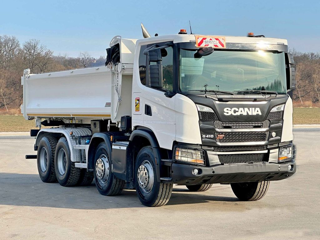 Scania G 410 * Kipper + BORDMATIC* TOPZUSTAND / 8x4 - Camion benne: photos 1 Scania G 410 * Kipper + BORDMATIC* TOPZUSTAND / 8x4 - Camion benne: photos 1