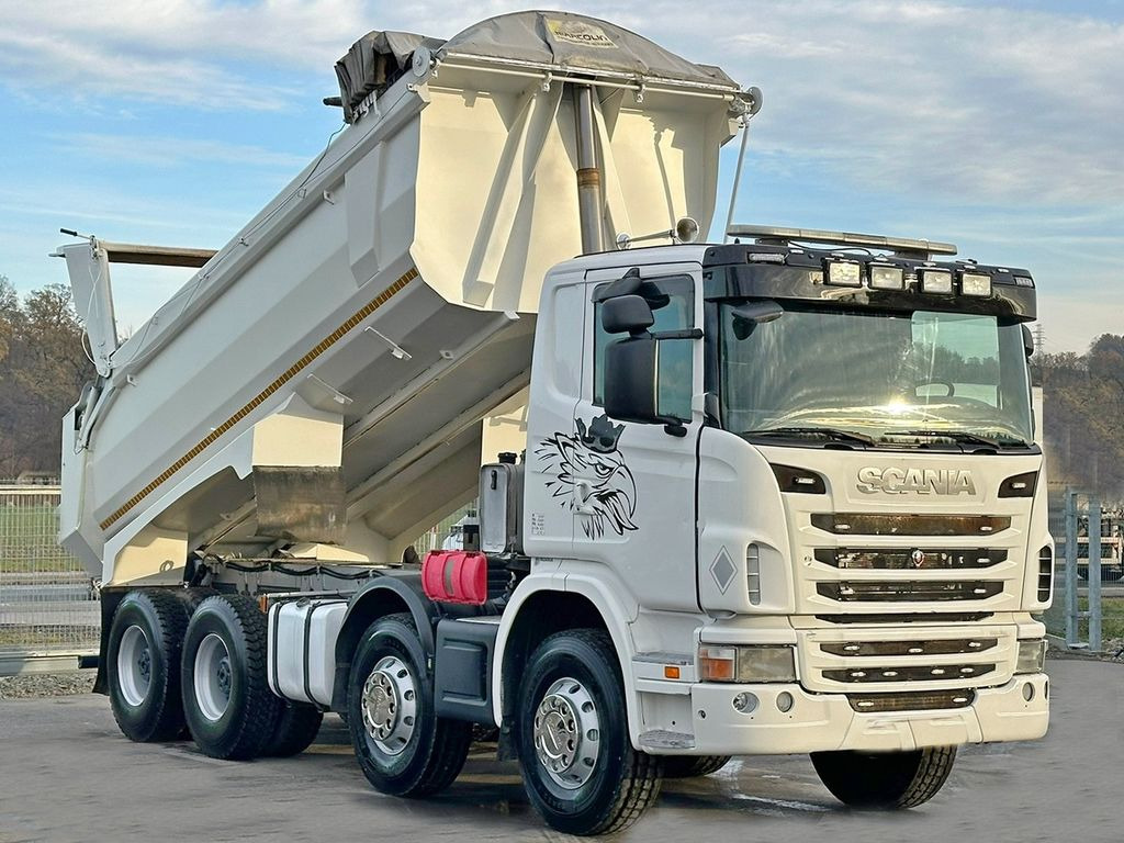 Scania G 480 * Kipper * TOPZUSTAND / 8x4 - Camion benne: photos 3 Scania G 480 * Kipper * TOPZUSTAND / 8x4 - Camion benne: photos 3