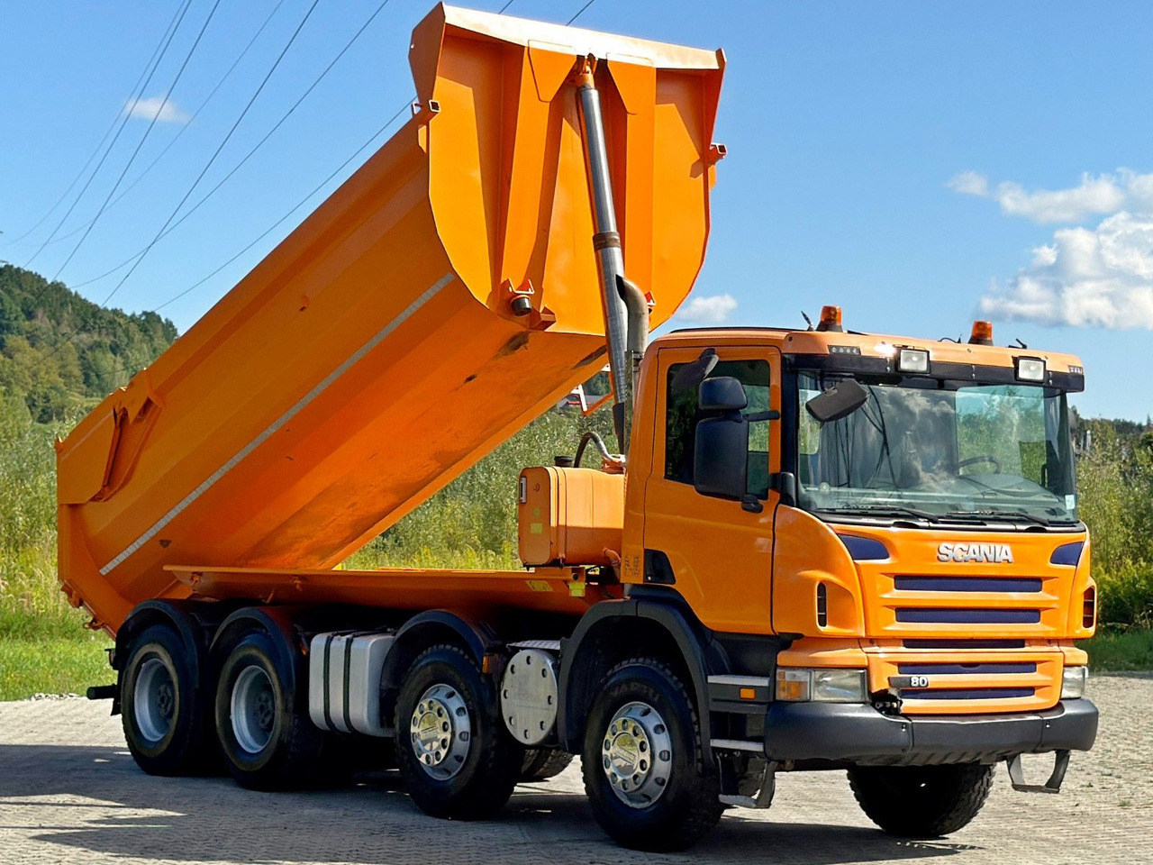 Scania P 380 Kipper * 8x4 * TOPZUSTAND - Camion benne: photos 3 Scania P 380 Kipper * 8x4 * TOPZUSTAND - Camion benne: photos 3