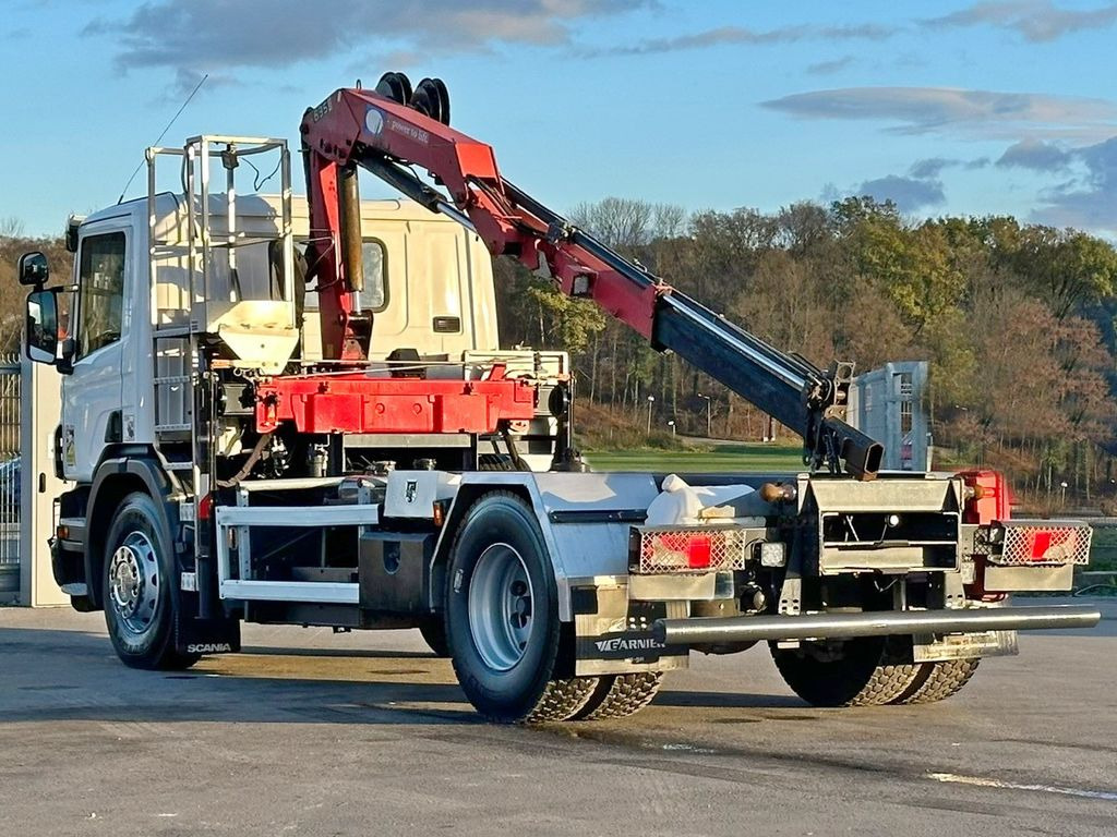 Scania P250* FAHRGESTEL 4,30* HMF 635 K2/FUNK* TOP - Camion grue: photos 4 Scania P250* FAHRGESTEL 4,30* HMF 635 K2/FUNK* TOP - Camion grue: photos 4