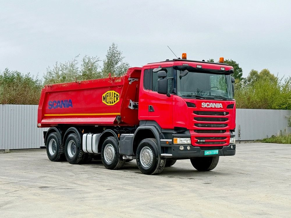 Scania R 410 * Kipper * TOPZUSTAND / 8x4 - Camion benne: photos 2 Scania R 410 * Kipper * TOPZUSTAND / 8x4 - Camion benne: photos 2