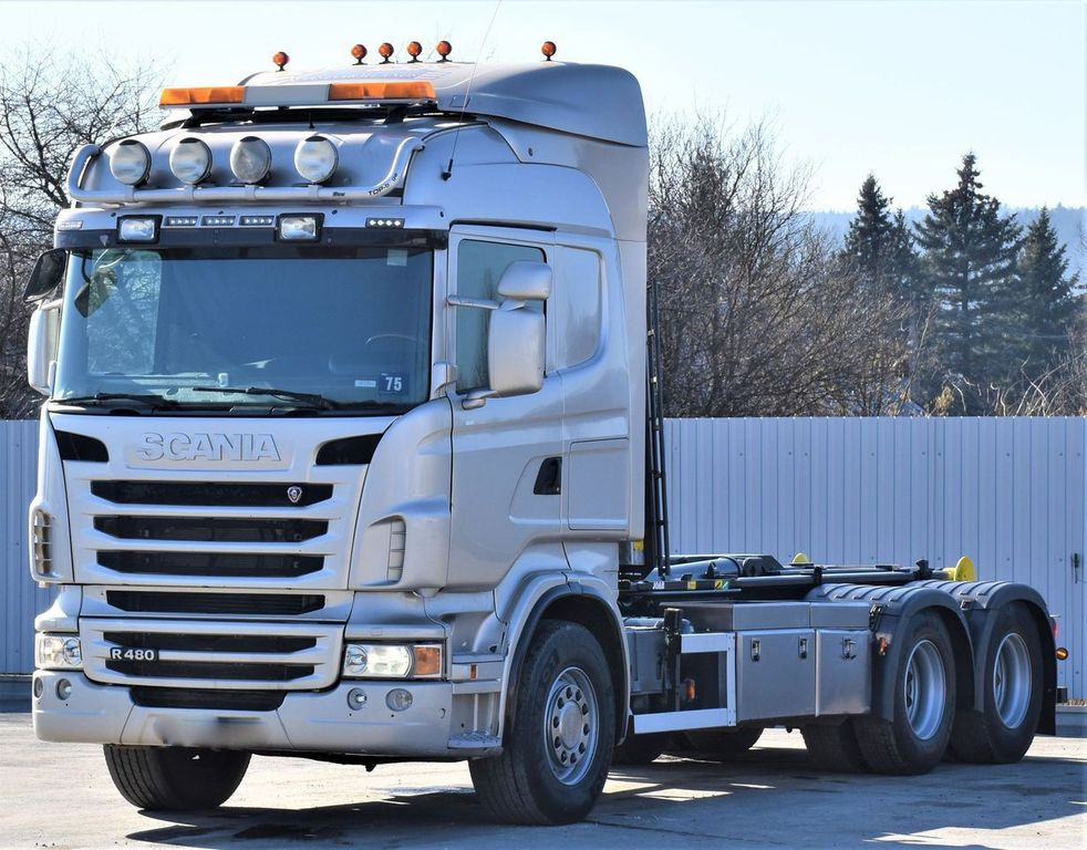 Scania R 480 Abrollkipper * 6x4 * Top Zustand ! Scania R 480 Abrollkipper * 6x4 * Top Zustand ! - Camion ampliroll: photos 4 Scania R 480 Abrollkipper * 6x4 * Top Zustand ! Scania R 480 Abrollkipper * 6x4 * Top Zustand ! - Camion ampliroll: photos 4