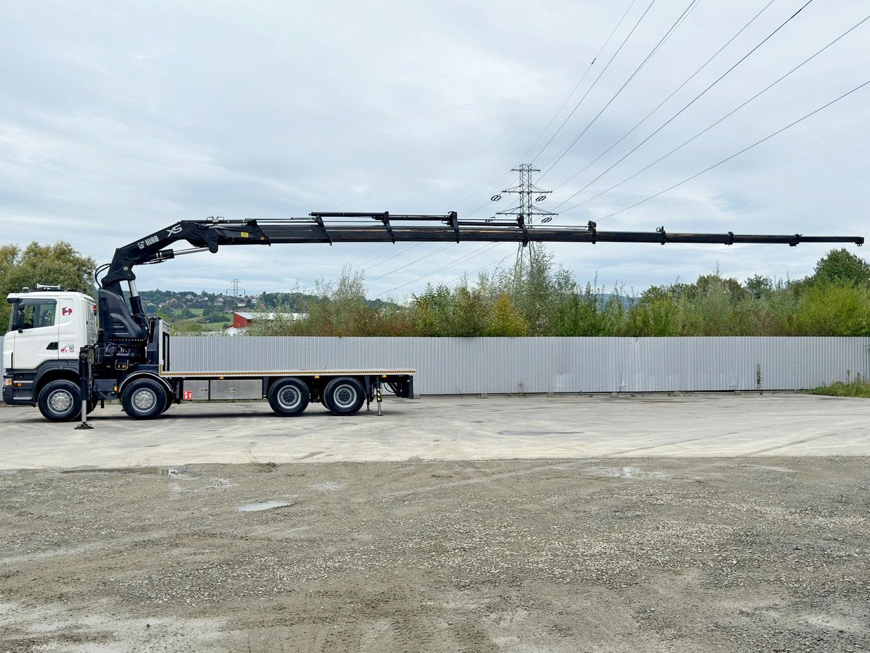 Scania R 620*PLATFORM 6,45m*HIAB 600 E - 9 + FUNK / 8x4 - Camion grue: photos 5 Scania R 620*PLATFORM 6,45m*HIAB 600 E - 9 + FUNK / 8x4 - Camion grue: photos 5