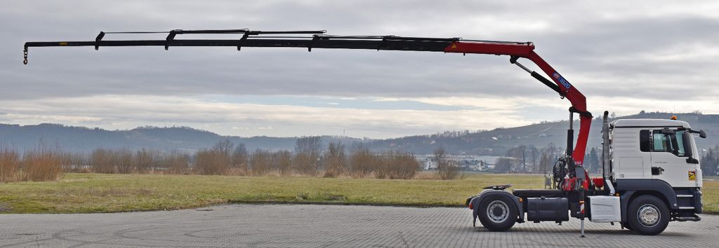 MAN TGS 18.500 Sattelzugmaschine + KRAN/FUNK MAN TGS 18.500 Sattelzugmaschine + KRAN/FUNK - Tracteur routier: photos 5 MAN TGS 18.500 Sattelzugmaschine + KRAN/FUNK MAN TGS 18.500 Sattelzugmaschine + KRAN/FUNK - Tracteur routier: photos 5