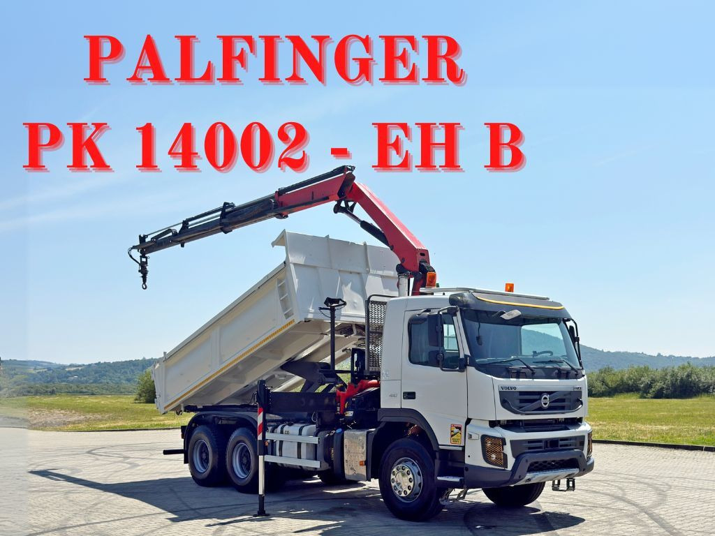 Volvo FMX 410 Kipper 4,70m *PK 14002-EH B/FUNK *6x4 - Camion benne: photos 1 Volvo FMX 410 Kipper 4,70m *PK 14002-EH B/FUNK *6x4 - Camion benne: photos 1