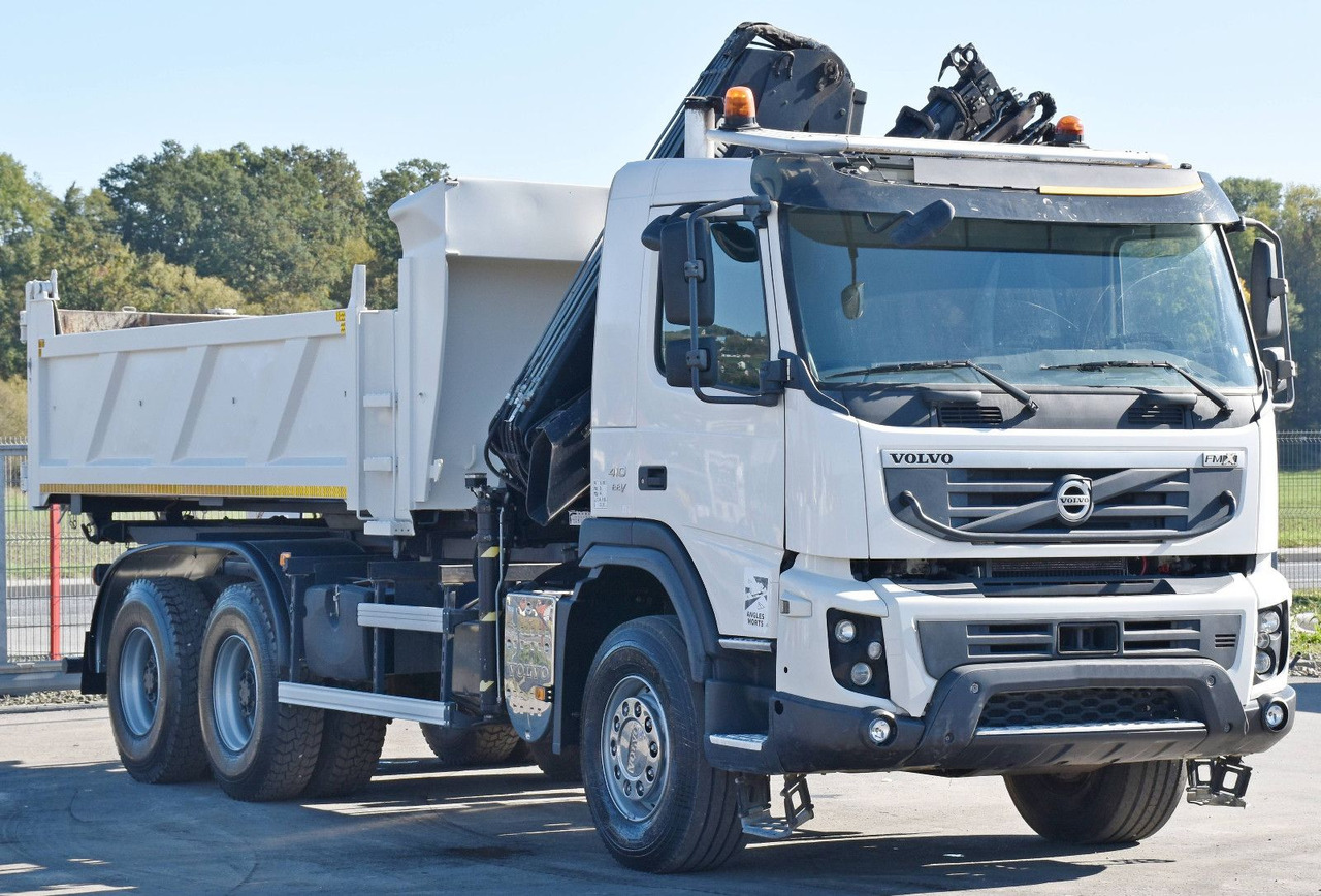 Volvo FMX 410 Kipper 5,20m*HIAB 122 D-4 HIDUO/FUNK*6x4 - Camion benne: photos 4 Volvo FMX 410 Kipper 5,20m*HIAB 122 D-4 HIDUO/FUNK*6x4 - Camion benne: photos 4