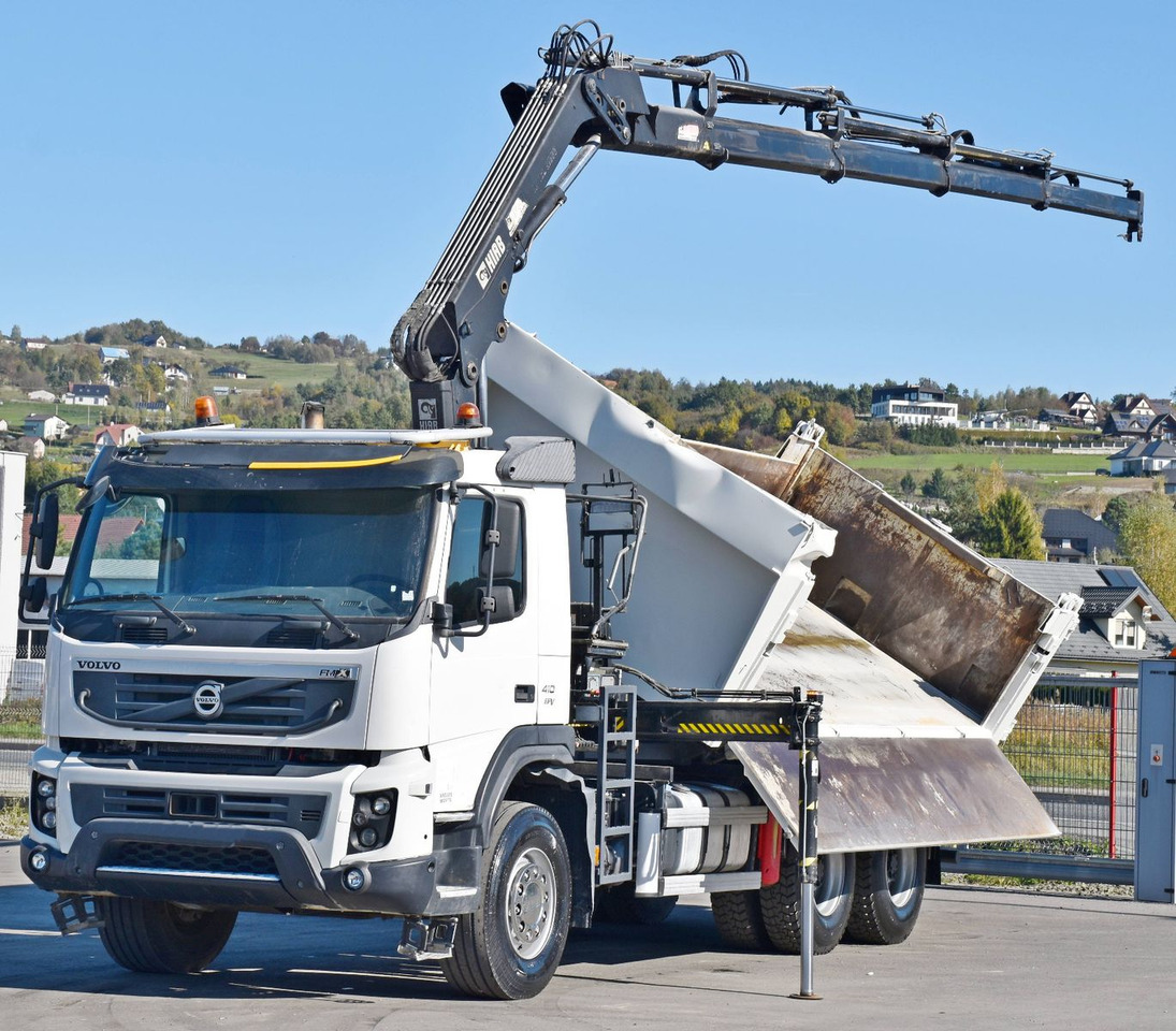 Volvo FMX 410 Kipper 5,20m*HIAB 122 D-4 HIDUO/FUNK*6x4 - Camion benne: photos 3 Volvo FMX 410 Kipper 5,20m*HIAB 122 D-4 HIDUO/FUNK*6x4 - Camion benne: photos 3