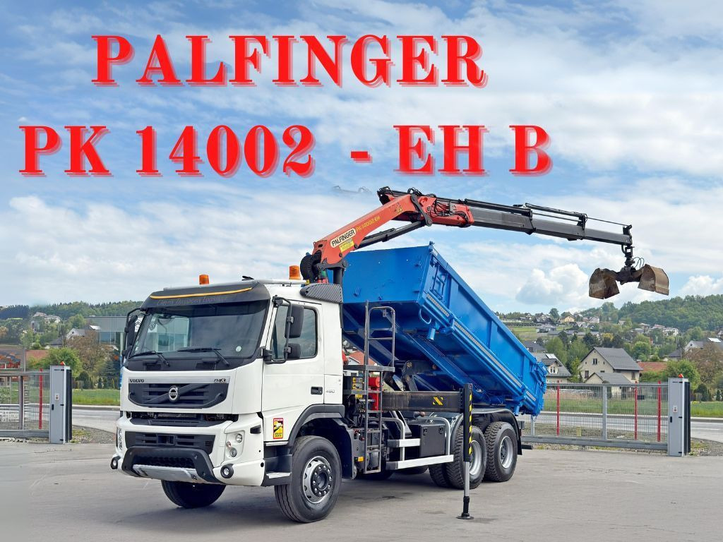Volvo FMX 450 Kipper 5,15m * PK 14002-EH B * 6x4 * TOP - Camion grue: photos 1 Volvo FMX 450 Kipper 5,15m * PK 14002-EH B * 6x4 * TOP - Camion grue: photos 1