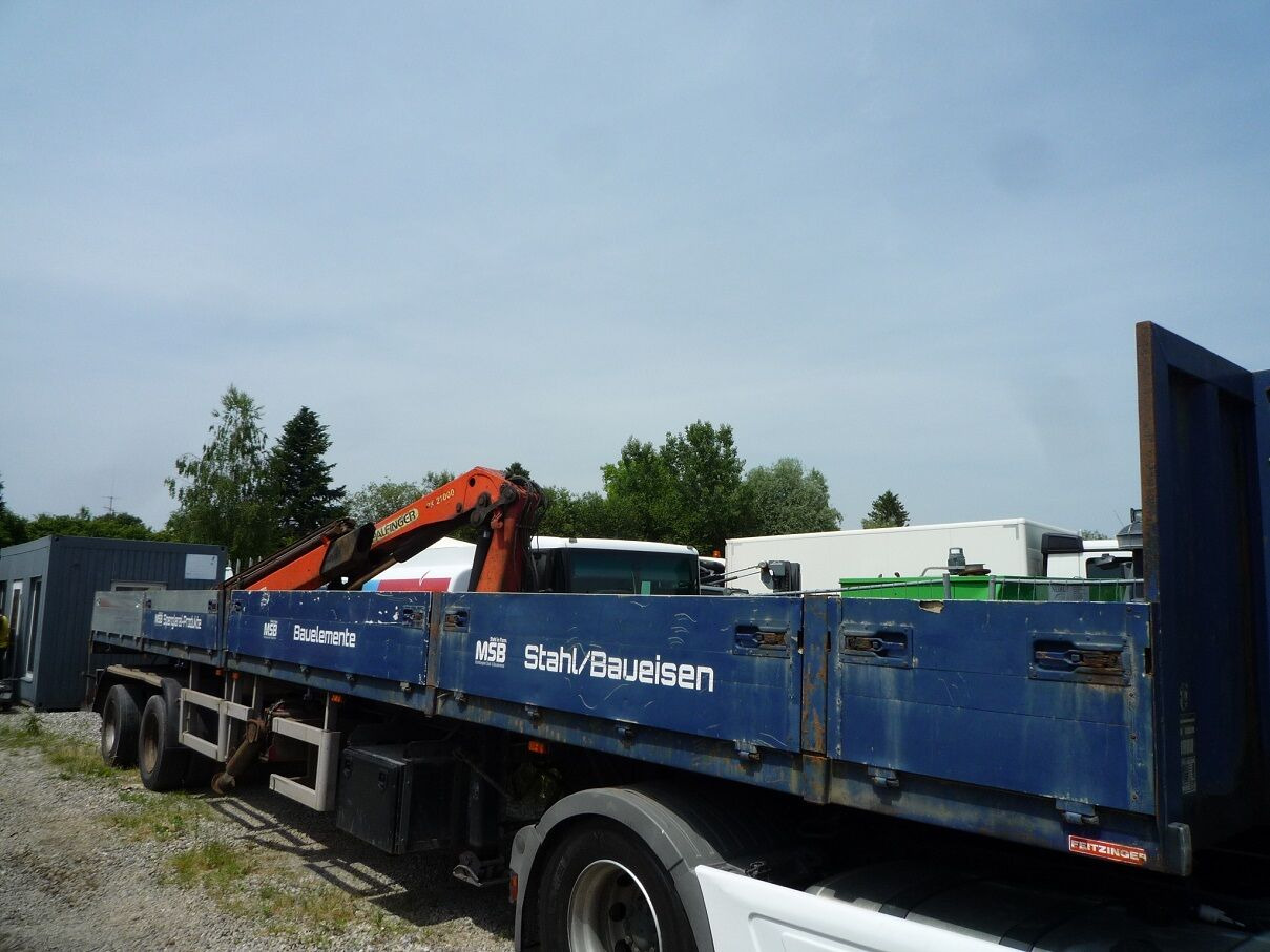 Semi-remorque plateau Diversen SPL 2.18L Grünenfelder SPL 2.18L: photos 16 Semi-remorque plateau Diversen SPL 2.18L Grünenfelder SPL 2.18L: photos 16