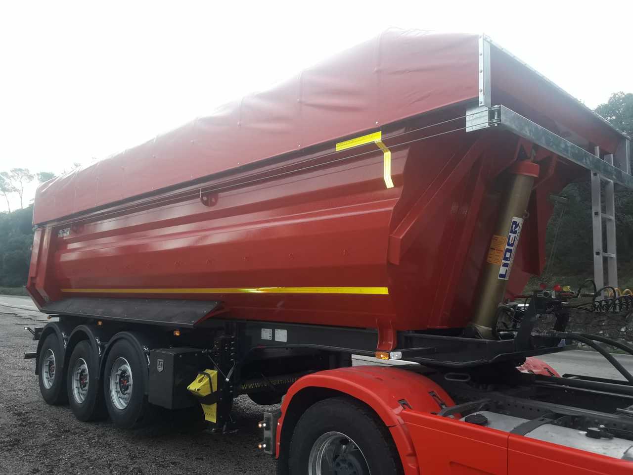 LIDER 2024 MODELS YEAR NEW (MANUFACTURER COMPANY LIDER TRAILER & TANKER - Semi-remorque benne: photos 4 LIDER 2024 MODELS YEAR NEW (MANUFACTURER COMPANY LIDER TRAILER & TANKER - Semi-remorque benne: photos 4