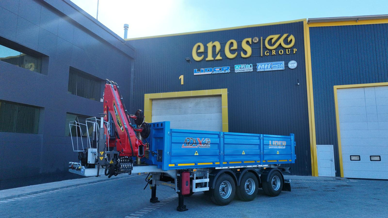 Semi-remorque benne pour transport de bois neuf LIDER 2025 MODELS YEAR NEW (MANUFACTURER COMPANY LIDER TRAILER & TANKER: photos 11