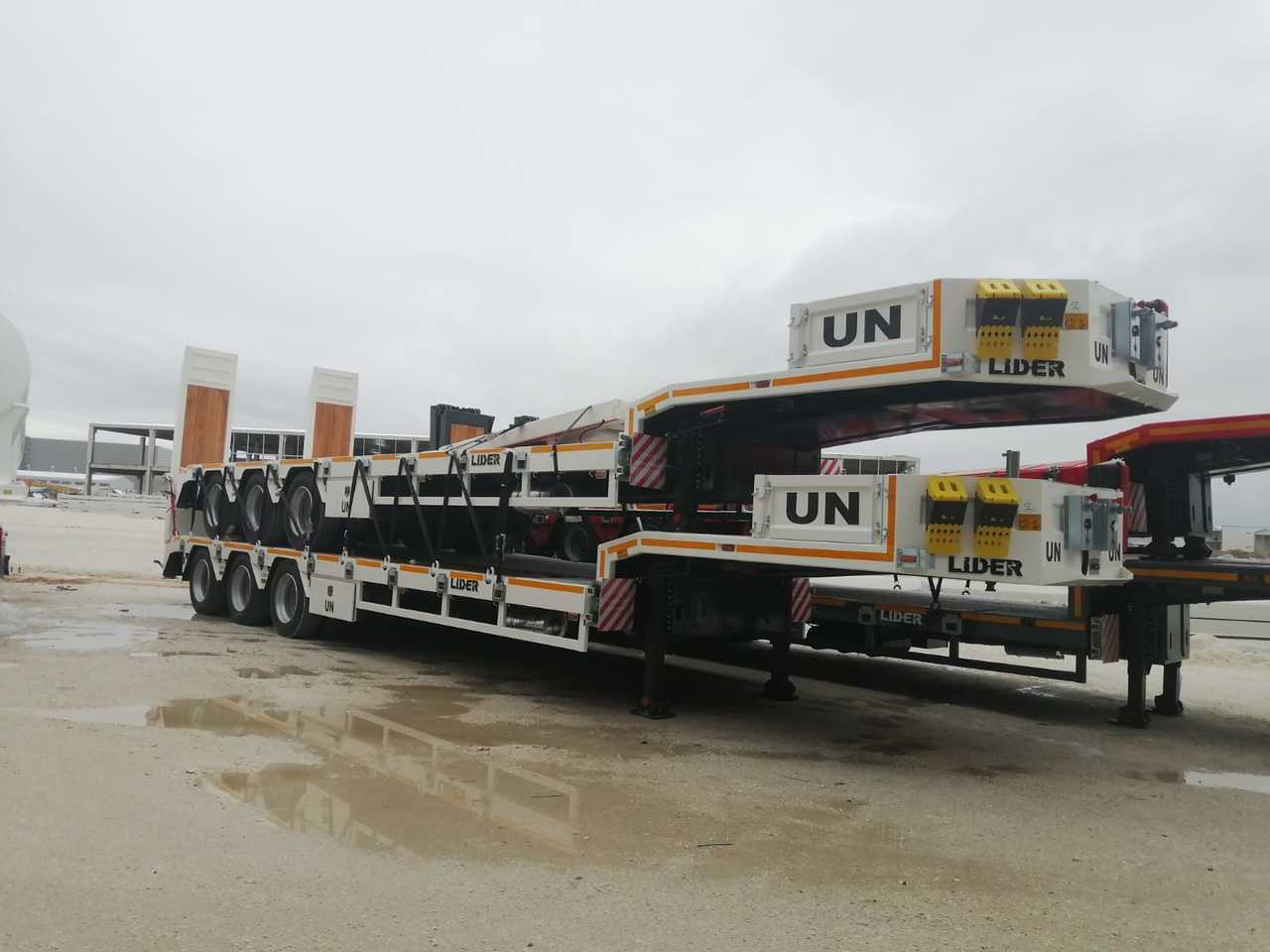 LIDER 2025 READY IN STOCK 50 TONS CAPACITY LOWBED - Semi-remorque surbaissé: photos 1 LIDER 2025 READY IN STOCK 50 TONS CAPACITY LOWBED - Semi-remorque surbaissé: photos 1