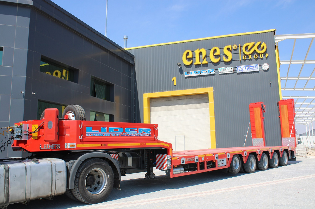 Semi-remorque surbaissé neuf LIDER NEW 2025  model new by manufacturer Ready in Stocks: photos 20
