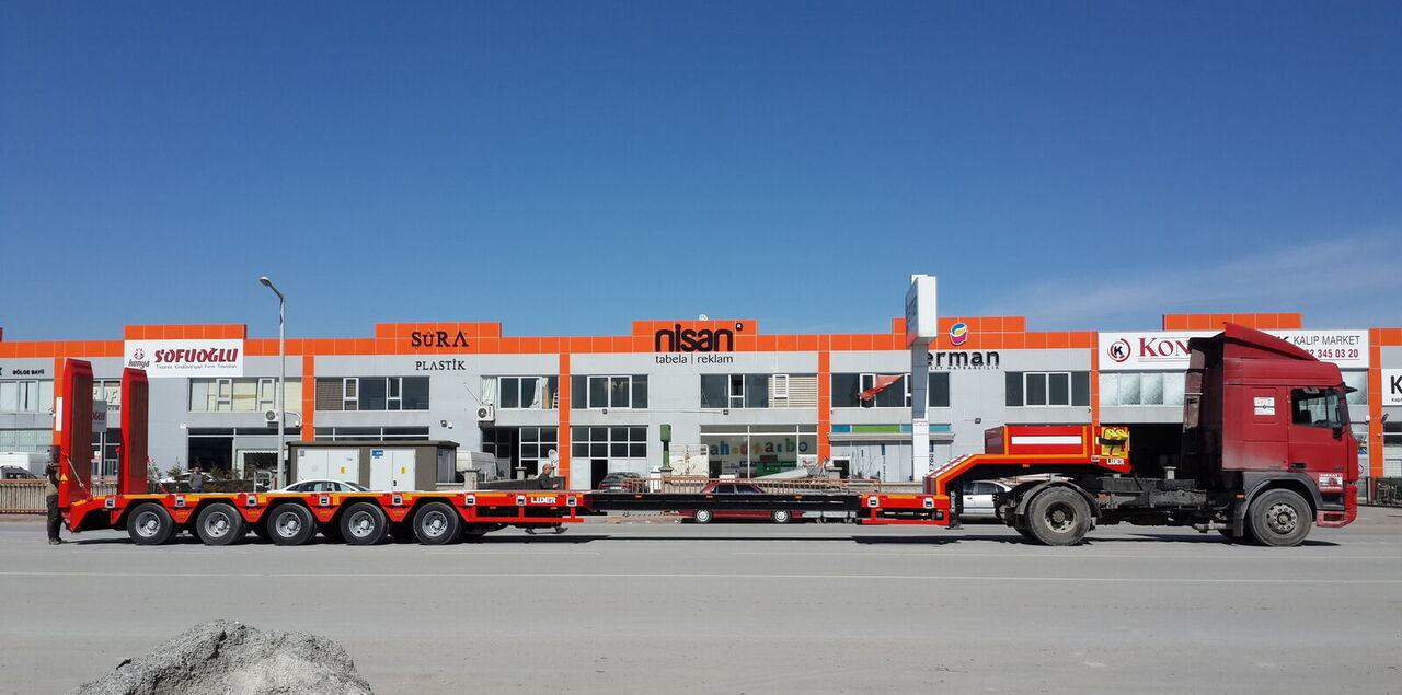 Semi-remorque surbaissé neuf LIDER NEW 2025  model new by manufacturer Ready in Stocks: photos 11