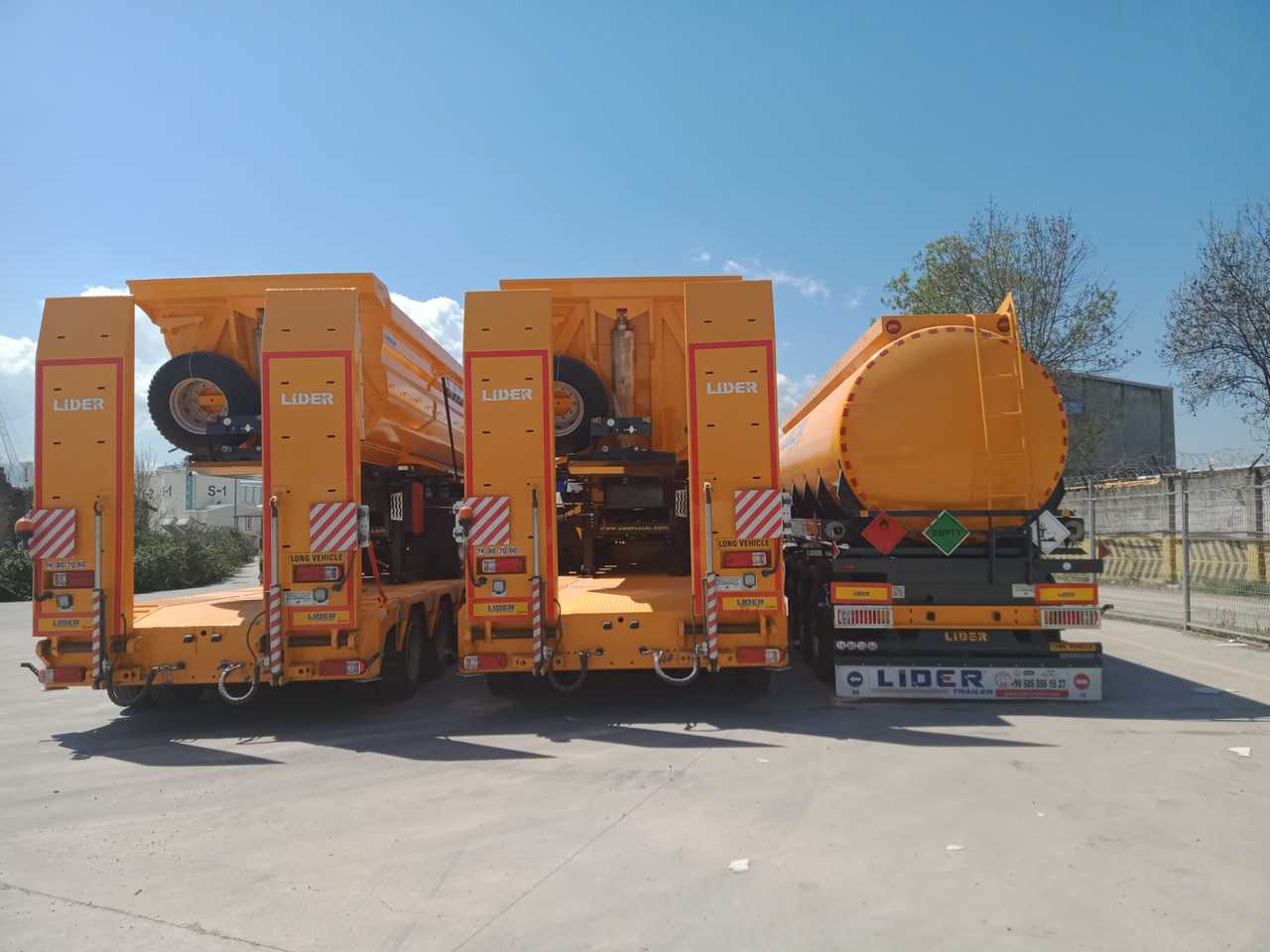 Semi-remorque surbaissé neuf LIDER TRAILER  -ENES GROUP NEW remorque surbaissée 2024 YEAR (MANUFACTURER COMPANY): photos 16