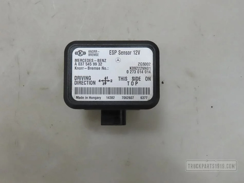 Mercedes-Benz Electrical System ESP sensor MB MP4 - Capteur pour Camion: photos 1 Mercedes-Benz Electrical System ESP sensor MB MP4 - Capteur pour Camion: photos 1