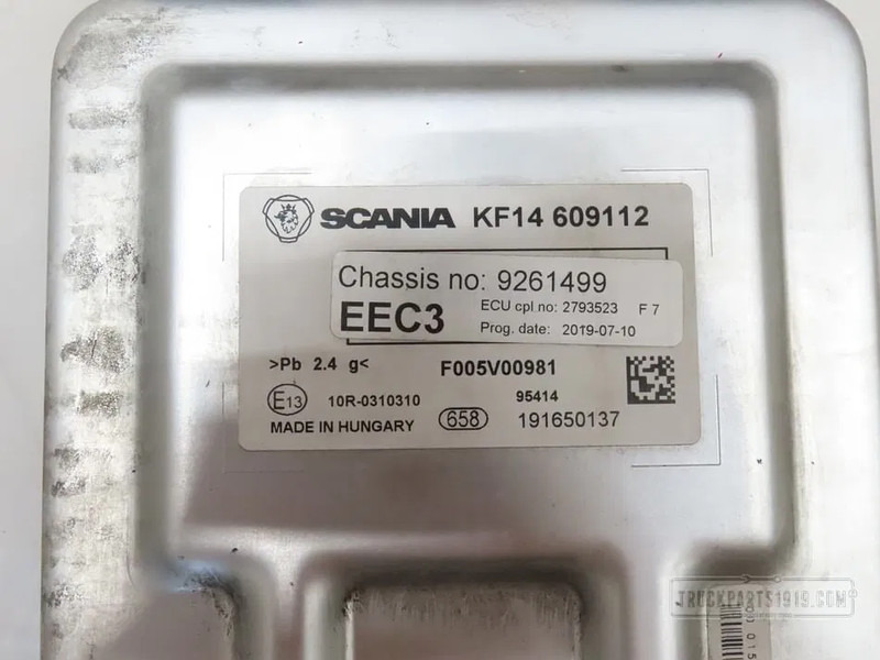 Scania 2793523 EEC3 regeleenheid - Bloc de gestion pour Camion: photos 2 Scania 2793523 EEC3 regeleenheid - Bloc de gestion pour Camion: photos 2