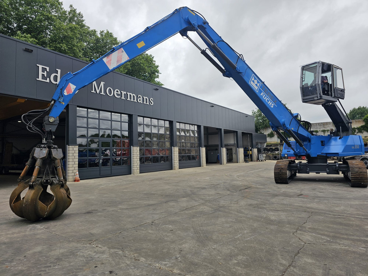 Fuchs RHL 350 Materialhandler With Adjustable Tracks - Pelle de manutention: photos 3 Fuchs RHL 350 Materialhandler With Adjustable Tracks - Pelle de manutention: photos 3