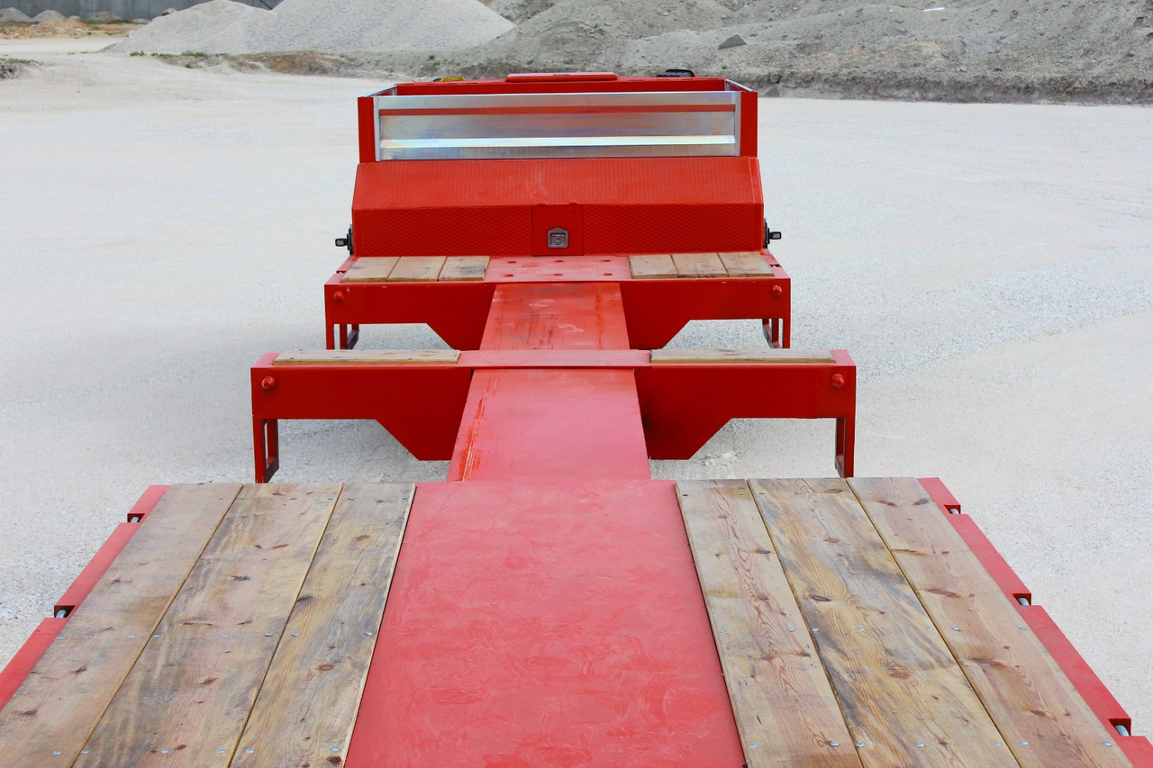 EMIRSAN 3 AXLE EXTENDABLE PLATFORM LOWBED - Semi-remorque surbaissé: photos 5 EMIRSAN 3 AXLE EXTENDABLE PLATFORM LOWBED - Semi-remorque surbaissé: photos 5