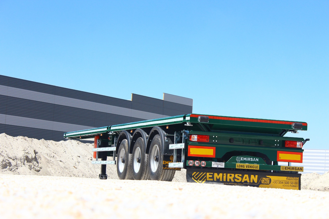EMIRSAN Immediate Delivery From Stock 13.60 METER FLATBED - Semi-remorque plateau: photos 3 EMIRSAN Immediate Delivery From Stock 13.60 METER FLATBED - Semi-remorque plateau: photos 3