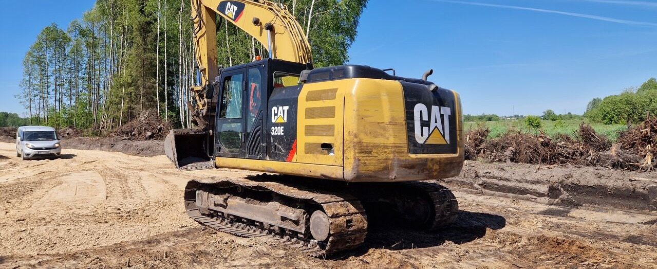 Pelle sur chenille Caterpillar 320EL: photos 8