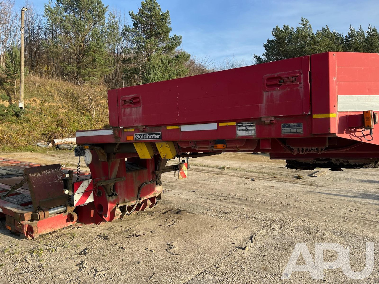 Goldhofer STZ-VL4-46/80 - Semi-remorque surbaissé: photos 4 Goldhofer STZ-VL4-46/80 - Semi-remorque surbaissé: photos 4
