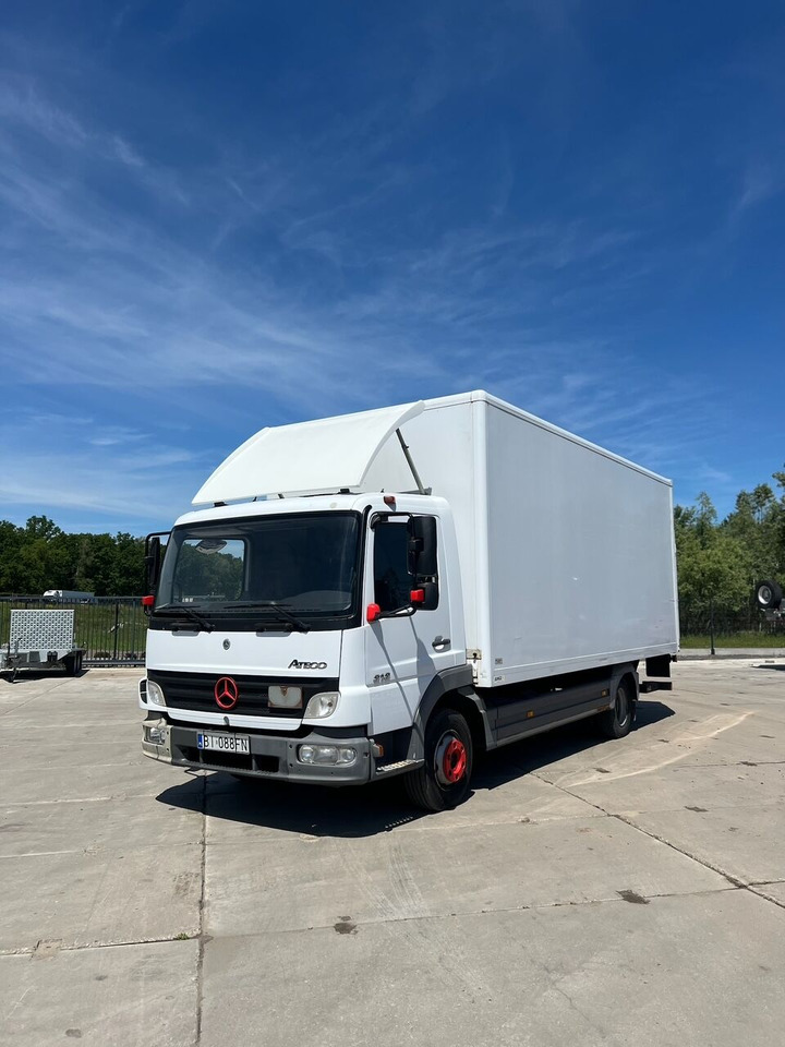 Camion fourgon Mercedes-Benz ATEGO 818 dostawczy winda: photos 10