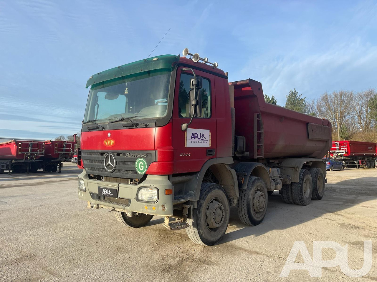 Mercedes-Benz Actros 4144 K - Camion benne: photos 1 Mercedes-Benz Actros 4144 K - Camion benne: photos 1