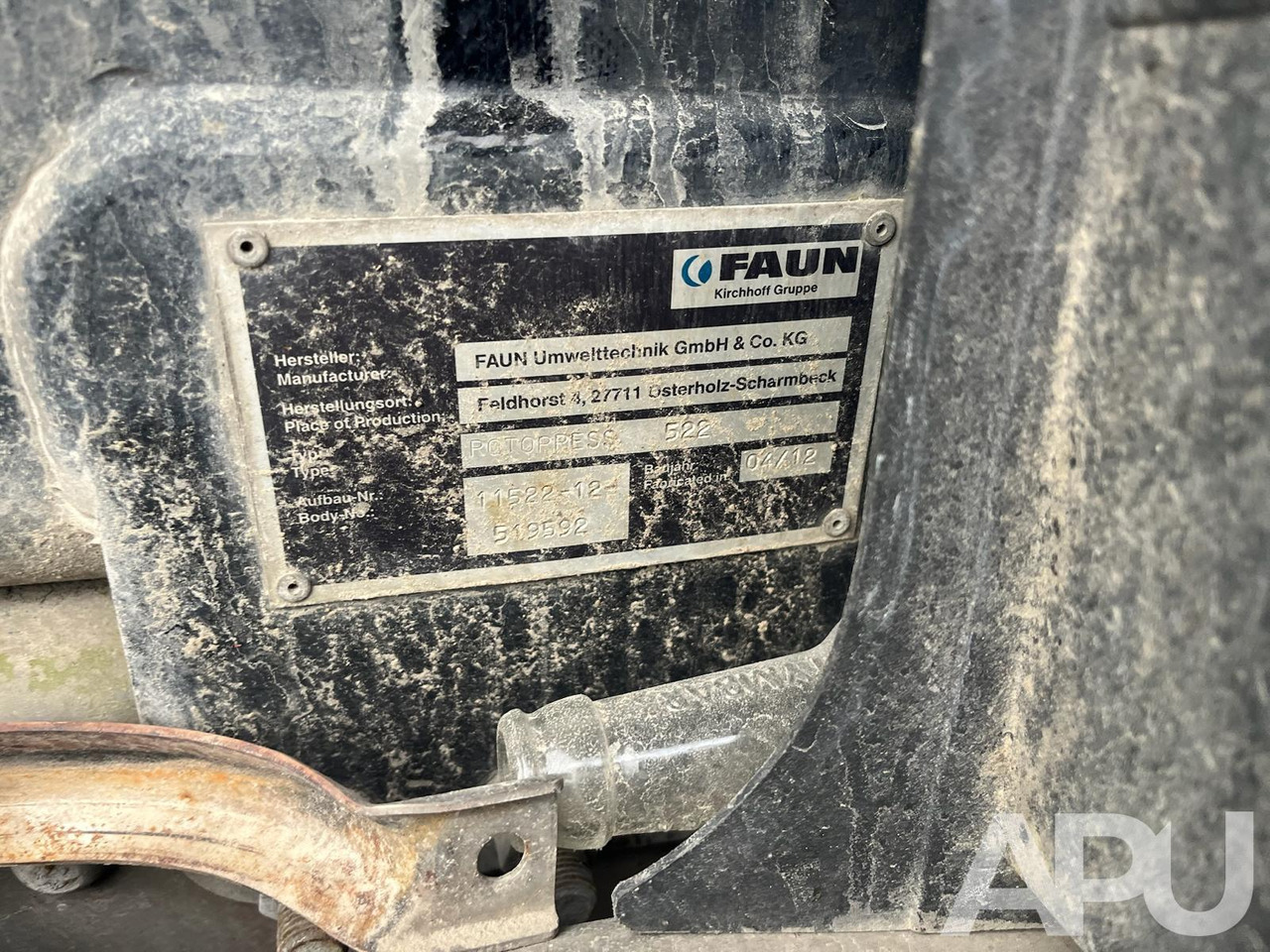 Zabudowa do odbioru odpadów – Faun Rotopress 522 - Véhicule de voirie/ Spécial, Remorque: photos 4 Zabudowa do odbioru odpadów – Faun Rotopress 522 - Véhicule de voirie/ Spécial, Remorque: photos 4