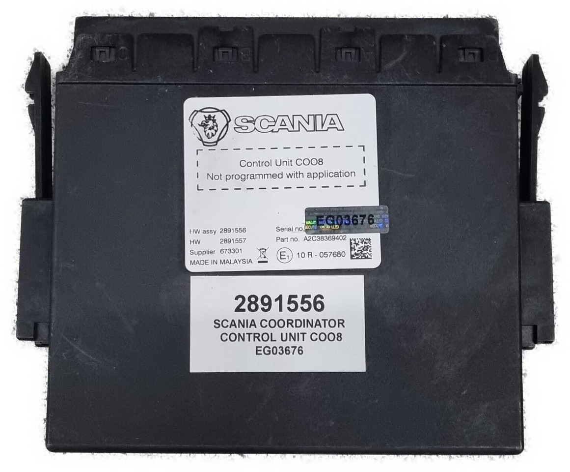 SCANIA COORDINATOR CONTROL UNIT COO8 2891556 - Bloc de gestion pour Camion: photos 1 SCANIA COORDINATOR CONTROL UNIT COO8 2891556 - Bloc de gestion pour Camion: photos 1