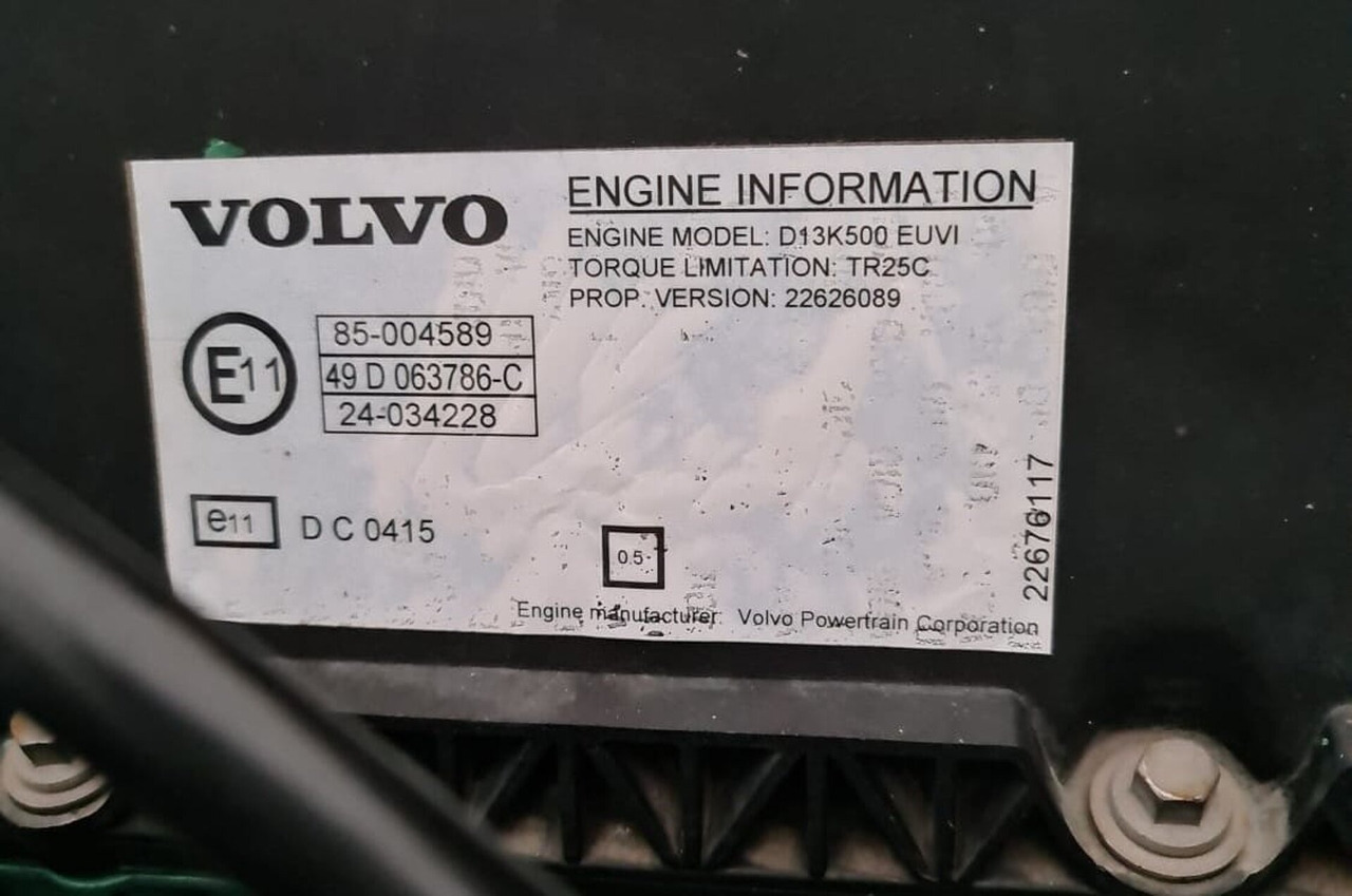 VOLVO MOTOR D13K 500 EUVI Gebruikt 000141a - Moteur pour Camion: photos 2 VOLVO MOTOR D13K 500 EUVI Gebruikt 000141a - Moteur pour Camion: photos 2