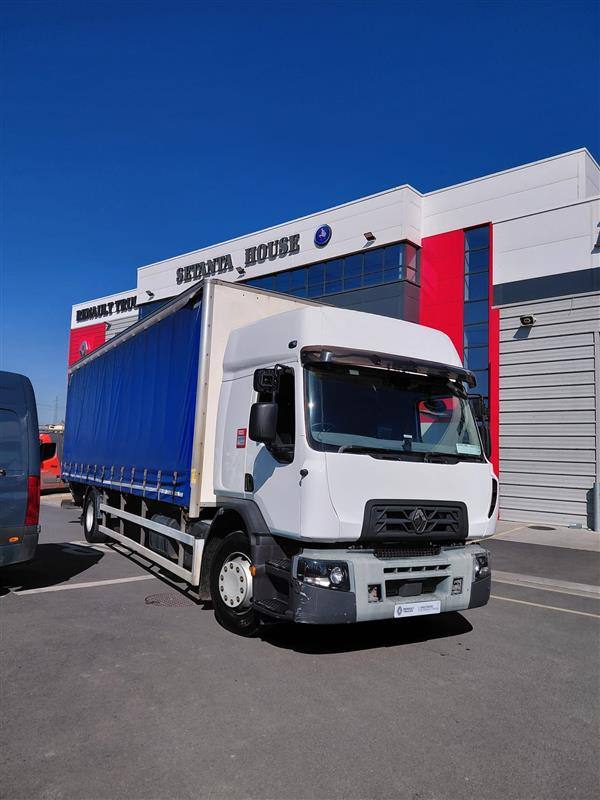 2 x Renault 2019 D 18 WIDE - Camion à rideaux coulissants: photos 2 2 x Renault 2019 D 18 WIDE - Camion à rideaux coulissants: photos 2
