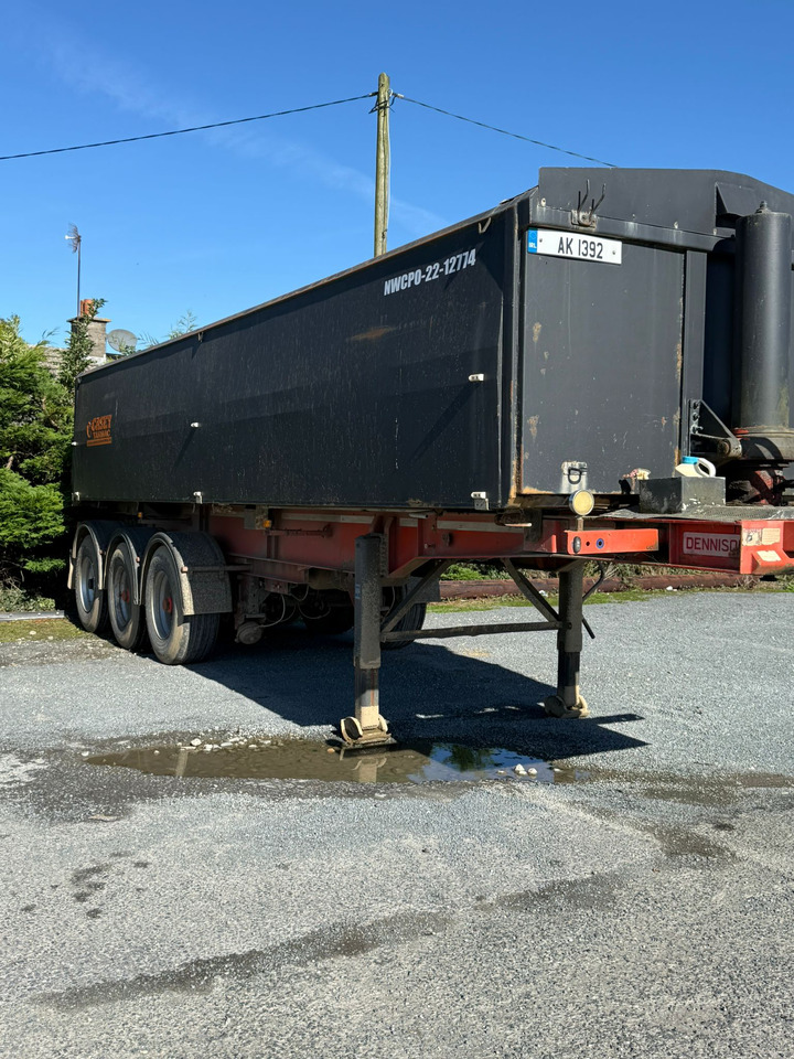 2004 Dennison Tri-axle Bulk Tipping Trailer - Semi-remorque benne: photos 2 2004 Dennison Tri-axle Bulk Tipping Trailer - Semi-remorque benne: photos 2