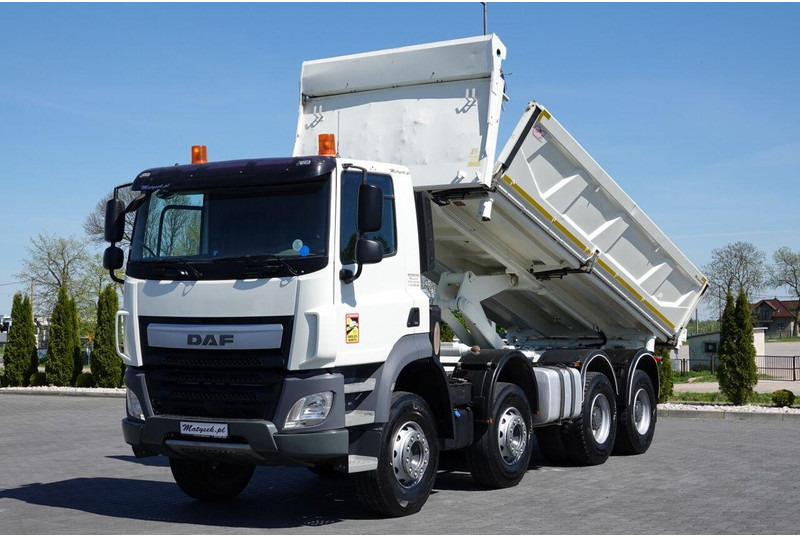 DAF CF 460 / 8x4 / WYWROTKA / HYDROBURTA / BORDMATIC / SPROWADZONY - Camion benne: photos 1 DAF CF 460 / 8x4 / WYWROTKA / HYDROBURTA / BORDMATIC / SPROWADZONY - Camion benne: photos 1