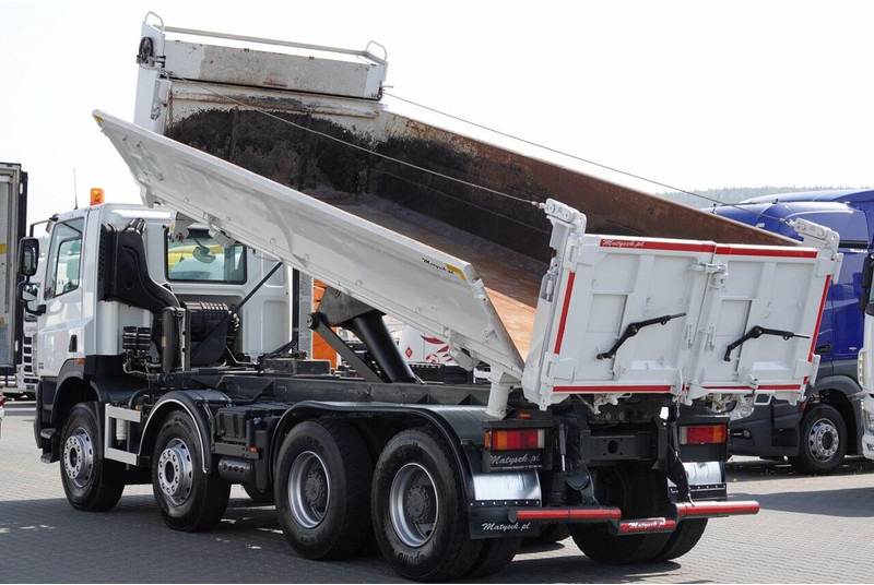 DAF CF 85.410 / 8X4 / WYWROTKA 2 STR / BORDMATIC / HYDROBURTA / SPRO - Camion benne: photos 4 DAF CF 85.410 / 8X4 / WYWROTKA 2 STR / BORDMATIC / HYDROBURTA / SPRO - Camion benne: photos 4