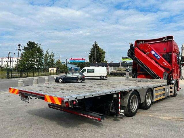 DAF XF 105 6x2 HMF 4020 EURO 5 KRAN CRANE - Camion plateau, Camion grue: photos 5 DAF XF 105 6x2 HMF 4020 EURO 5 KRAN CRANE - Camion plateau, Camion grue: photos 5