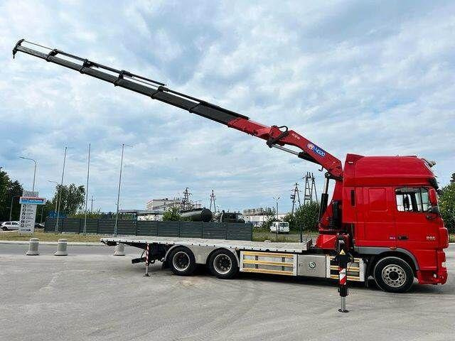 DAF XF 105 6x2 HMF 4020 EURO 5 KRAN CRANE - Camion plateau, Camion grue: photos 2 DAF XF 105 6x2 HMF 4020 EURO 5 KRAN CRANE - Camion plateau, Camion grue: photos 2