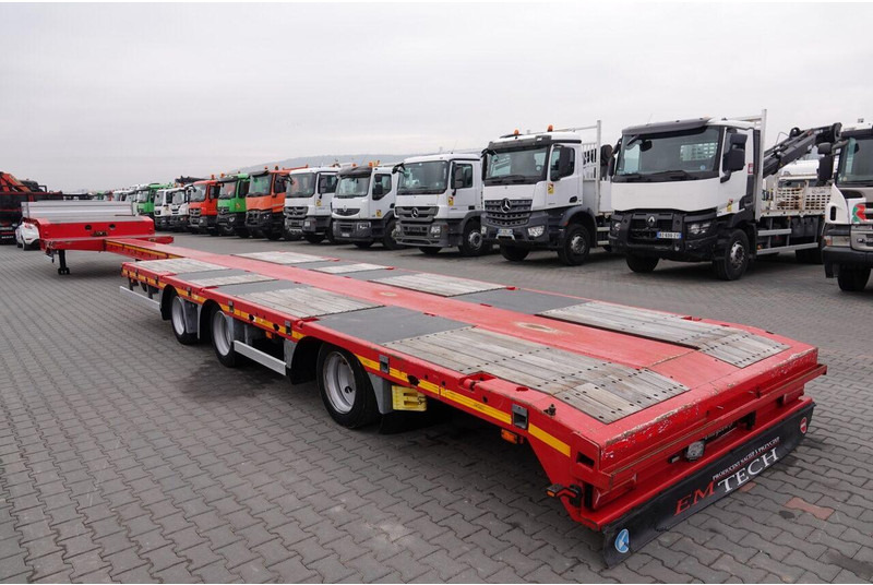 Emtech NACZEPA LAWETA / NISKOPODWOZIE / ROZCIĄGANA / DŁUGOŚĆ : 16 M / - Remorque porte-engin surbaissée: photos 5 Emtech NACZEPA LAWETA / NISKOPODWOZIE / ROZCIĄGANA / DŁUGOŚĆ : 16 M / - Remorque porte-engin surbaissée: photos 5