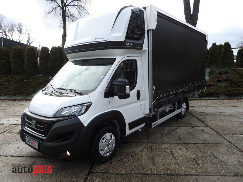 Fiat DUCATO NOWY PLANDEKA 10 PALET WEBASTO KLIMATYZACJA TEMPOMAT LEDY - Utilitaire rideaux coulissants (PLSC): photos 1 Fiat DUCATO NOWY PLANDEKA 10 PALET WEBASTO KLIMATYZACJA TEMPOMAT LEDY - Utilitaire rideaux coulissants (PLSC): photos 1