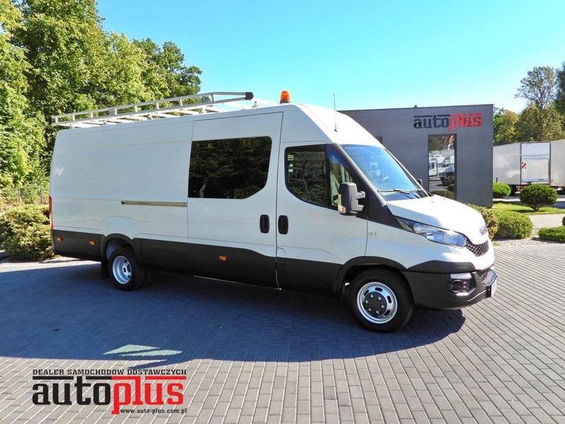 Iveco DAILY 35C17 FURGON BRYGADÓWKA 6 MIEJSC TEMPOMAT BLIŹNIACZE KOŁA - Fourgon grand volume: photos 1 Iveco DAILY 35C17 FURGON BRYGADÓWKA 6 MIEJSC TEMPOMAT BLIŹNIACZE KOŁA - Fourgon grand volume: photos 1