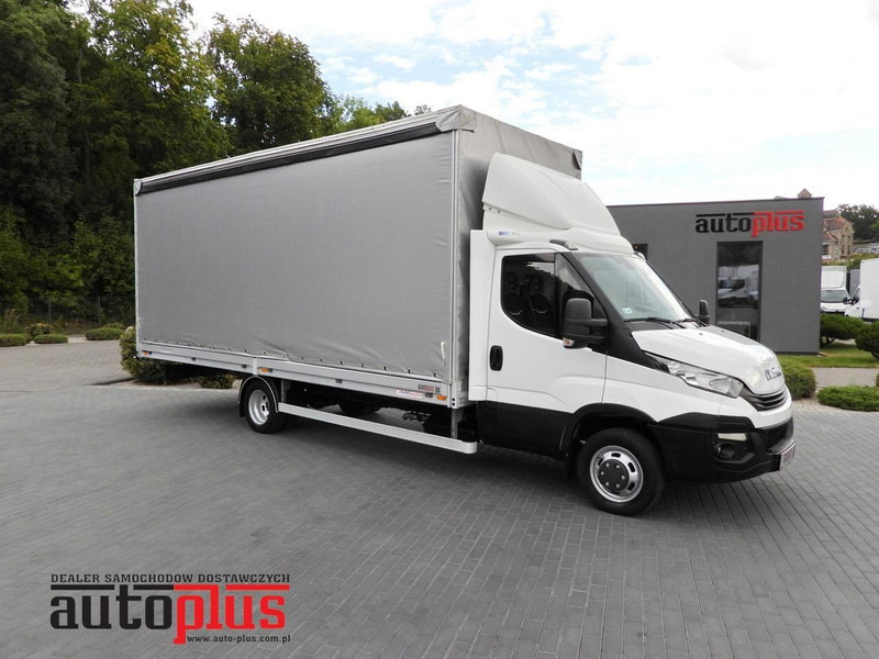 Iveco DAILY 50C15 PLANDEKA 12 PALET TEMPOMAT BLIŹNIACZE KOŁA KLIMATYZA - Utilitaire rideaux coulissants (PLSC): photos 1 Iveco DAILY 50C15 PLANDEKA 12 PALET TEMPOMAT BLIŹNIACZE KOŁA KLIMATYZA - Utilitaire rideaux coulissants (PLSC): photos 1